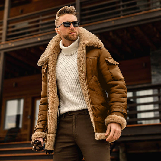 Classic B-3 Shearling Aviator Jacket