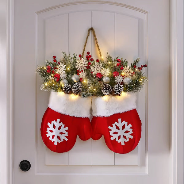 Unique Holiday Door Decor