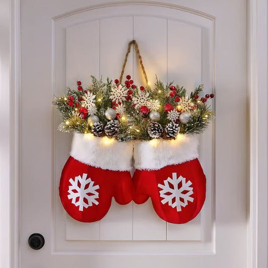 Unique Holiday Door Decor