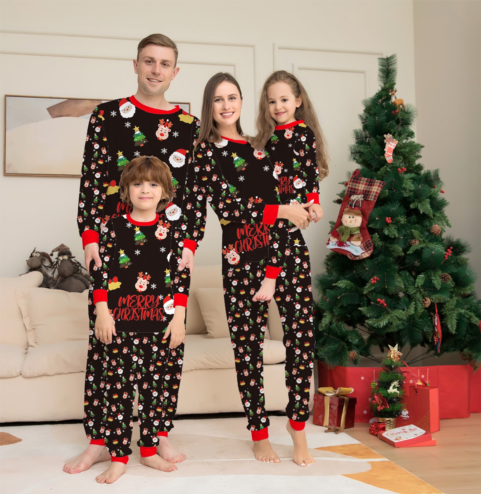 Includes essential search terms like "Matching Family Christmas