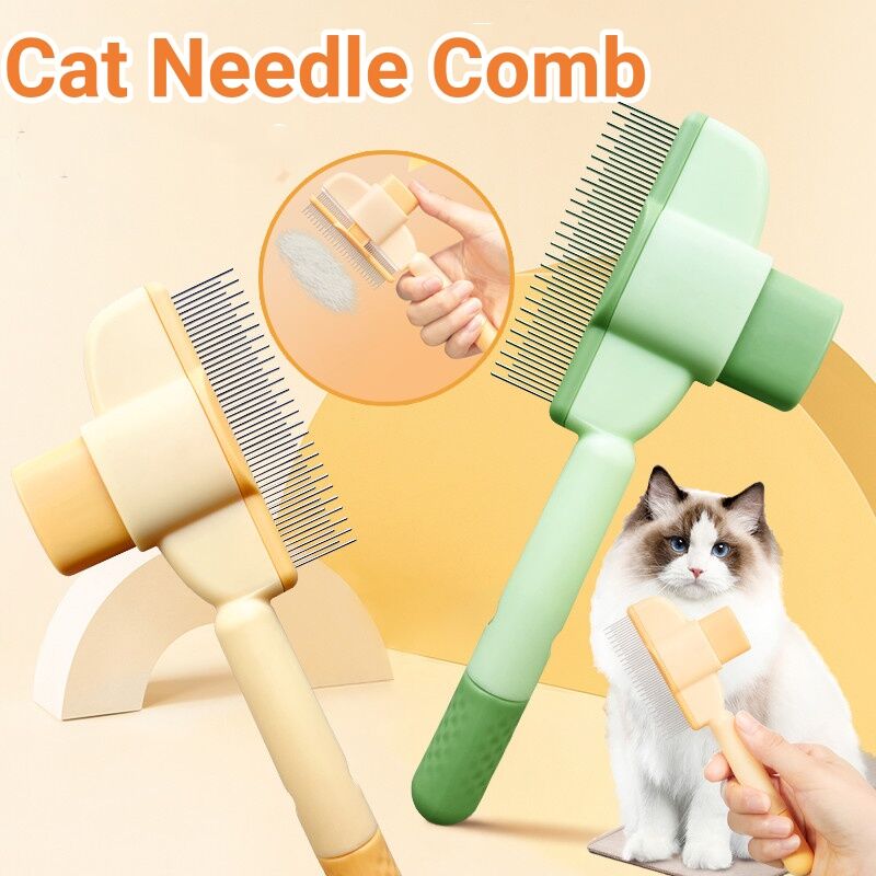 'Clean Sweep' Quick-Release Dog & Cat Brush