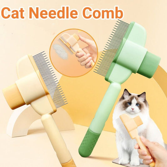 'Clean Sweep' Quick-Release Dog & Cat Brush